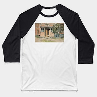 The Veranda. From A Home by Carl Larsson Baseball T-Shirt